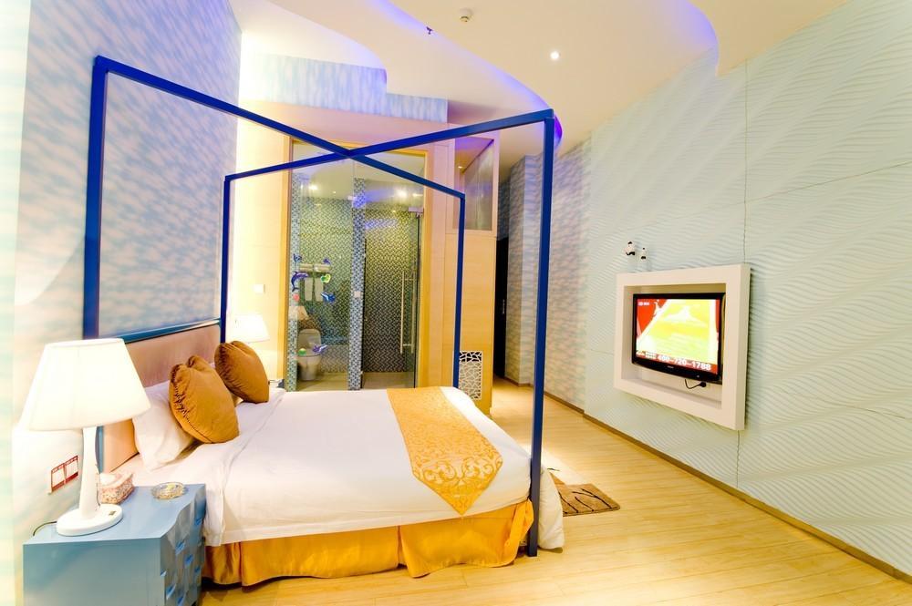 Suzhou Taohuawu Creative Motel Rom bilde